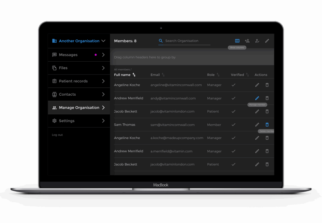 granite macbook mockup manage